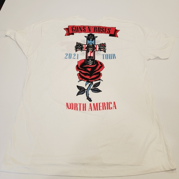 Guns N Roses North American Tour Official Merch Graphic Tee Size XL NEW! - Picture 7 of 9